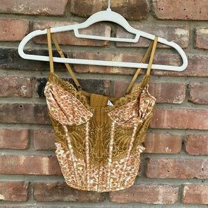 Stylish Lace and Patterned Women's Top